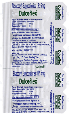 Dulcoflex For Children Suppositories 5