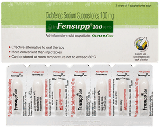 Fensupp 100 Suppositories 5