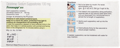 Fensupp 100 Suppositories 5