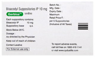 Gerbisa Suppositories 5