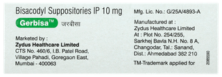 Gerbisa Suppositories 5