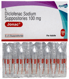 Jonac Adult 100Mg Suppositories 5