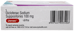 Jonac Adult 100Mg Suppositories 5