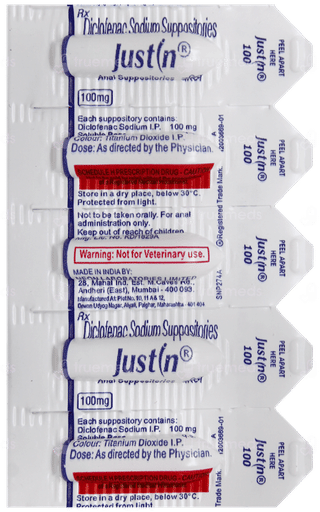 Justin Suppositories 5