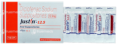 Justin 12.5 Suppositories 5