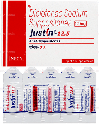 Justin 12.5 Suppositories 5