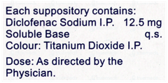 Justin 12.5 Suppositories 5