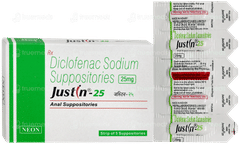 Justin 25 Anal Suppositories 5
