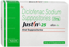 Justin 25 Anal Suppositories 5