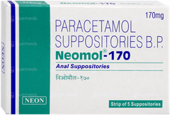 Neomol 170 Anal Suppositories 5 Neomol 170 Anal Suppositories 5