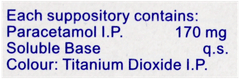 Neomol 170 Anal Suppositories 5 Neomol 170 Anal Suppositories 5