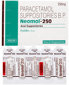 Neomol 250 Anal Suppositories 5