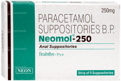 Neomol 250 Anal Suppositories 5 Neomol 250 Anal Suppositories 5