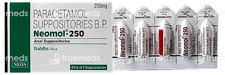 Neomol 250 MG Suppository 5