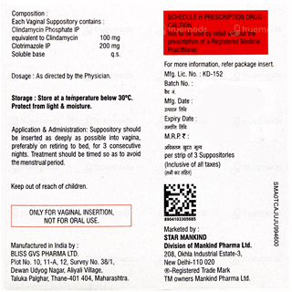 Nuforce Cd 3 Vaginal Suppositories 3
