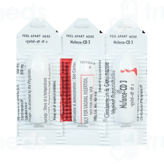 Nuforce Cd 3 Vaginal Suppositories 3