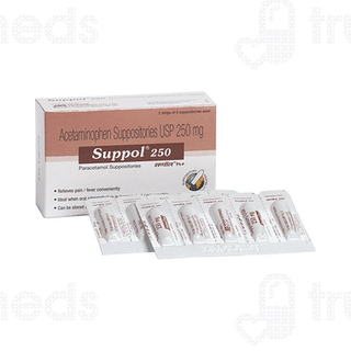 Suppol 250 Mg Suppository 5