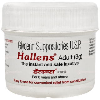 Hallens Adult 3G Suppositories 15