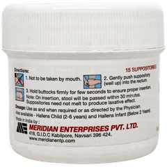 Hallens Adult 3G Suppositories 15