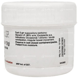Hallens Adult 3G Suppositories 15