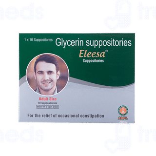 Eleesa Glycerin Adult Size Suppository 10