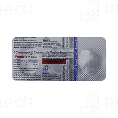 Femiclo V Vaginal Suppositories 3