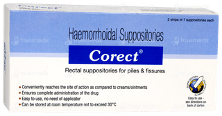 Corect 2 Strips Of 7 Suppositories