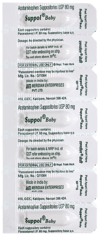 Suppol Baby Suppositories 7