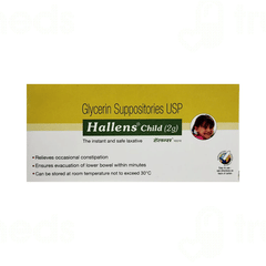 Hallens Child 2gm Suppositories 7
