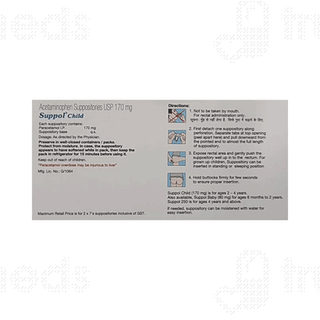 Suppol Child Suppositories 7