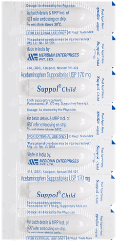 Suppol Child Suppositories 7
