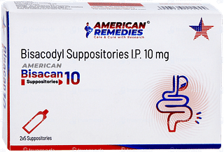 Bisacan Adult 10mg Suppositories 5