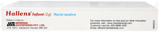 Hallens Infant Suppository 1 GM