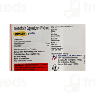 Inmeth 50 MG Suppositories 5