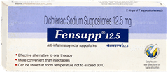 Fensupp 12.5 Suppositories 7