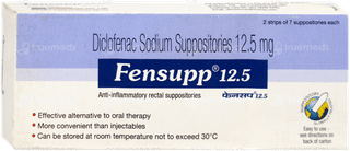 Fensupp 12.5 Suppositories 7