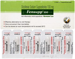 Fensupp 100 Suppository 7