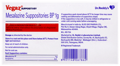 Vegaz 1g Suppositories 7