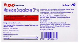 Vegaz 1g Suppositories 7