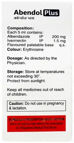 Abendol Plus Suspension 10ml