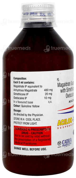 Aciloc S Sugar Free Suspension 200ml