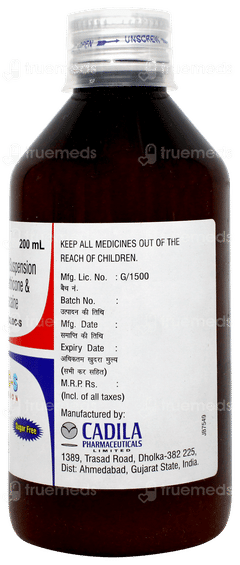 Aciloc S Sugar Free Suspension 200ml