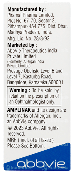 Amplinak Ophthalmic Suspension 5ml Amplinak Ophthalmic Suspension 5ml
