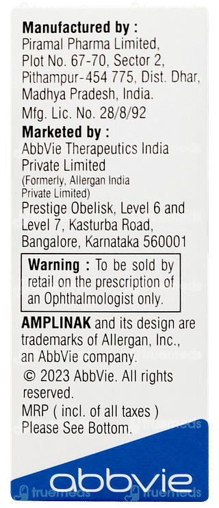 Amplinak Ophthalmic Suspension 5ml