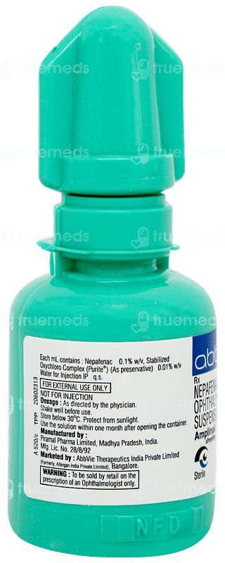 Amplinak Ophthalmic Suspension 5ml
