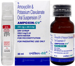 Ampoxin Cv 200Mg + 28.5Mg Dry Syrup 30Ml