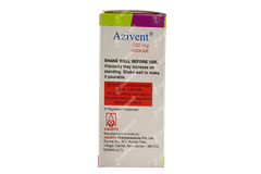 Azivent 100mg Rediuse Suspension 15ml