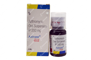 Azivent 200 MG Suspension 15 ML