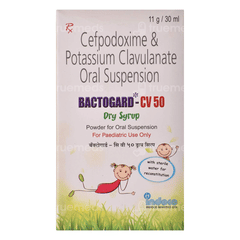 Bactogard Cv 50 Dry Syrup 30Ml