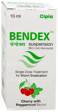Bendex Cherry With Peppermint Flavour Suspension 10Ml Bendex Cherry With Peppermint Flavour Suspension 10Ml